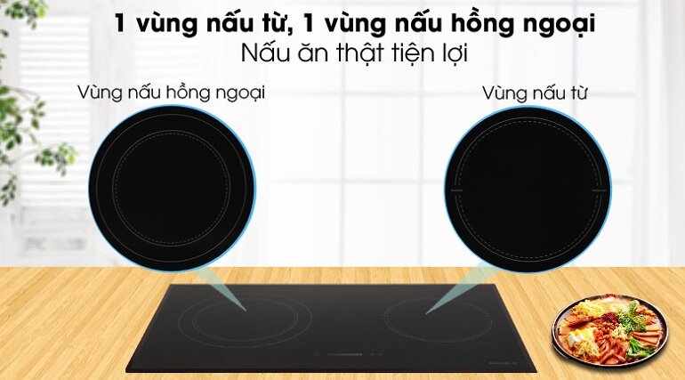 bếp từ hồng ngoại âm hafele hc-m772b