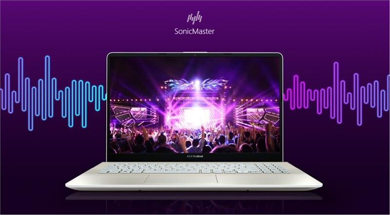 Laptop ASUS S530FN-BQ138T VANG W10 /i7-8565U /8G /1T /15.6FHD /2GD5_MX150