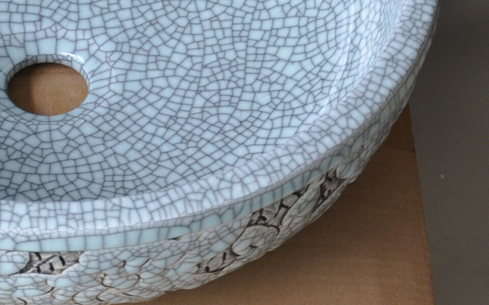 lavabo hoa văn Kanly Su126