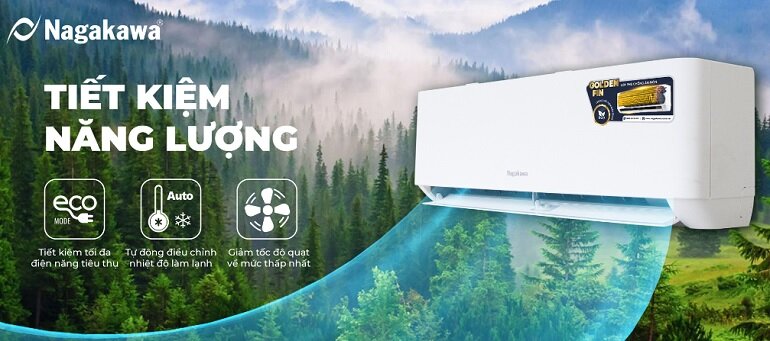 Chế độ tiết kiệm điện trên điều hòa Nagakawa NS-C18R2T31