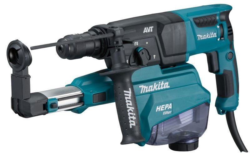 Máy khoan đa năng với hệ thống hút bụi Makita HR2653T