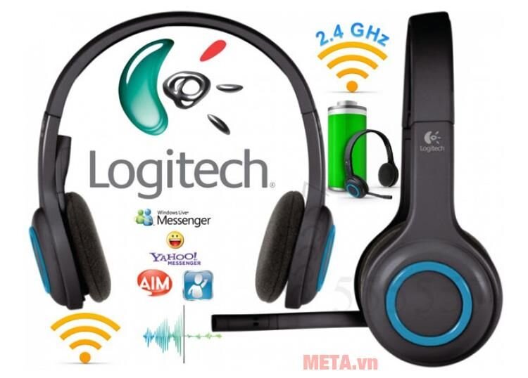 Tai nghe không dây Logitech H600