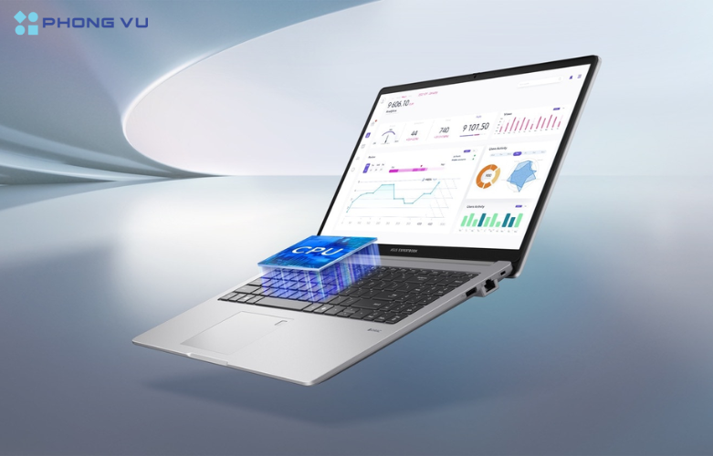 Laptop Asus ExpertBook P1 P1403CVA-i308256-63W bộ vi xử lý Intel® Core™ i3-1315U với 6 nhân, 8 luồng