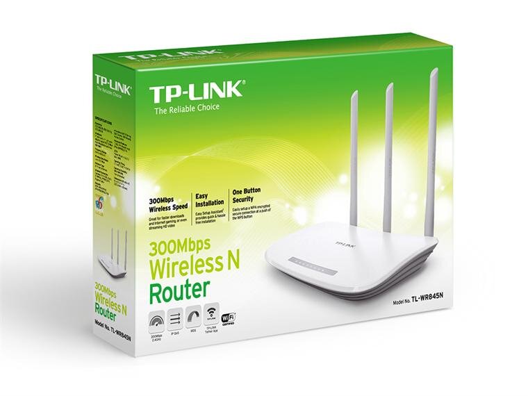 Bộ phát Wifi TP-LINK TL-WR845N 300 Mbps, 3 ăng ten rời