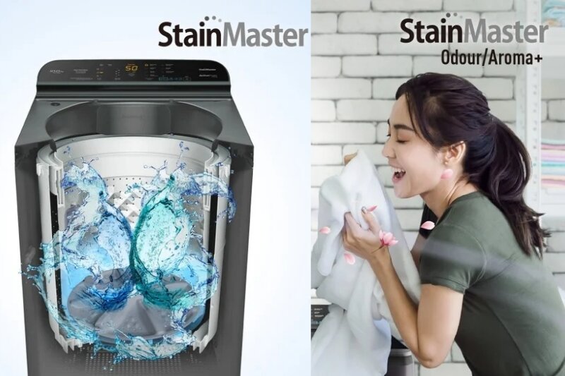 Máy giặt Panasonic 10 kg NA-F100A9DRV lồng giặt