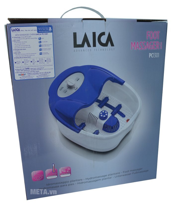 Bồn massage chân hồng ngoại Laica PC1301