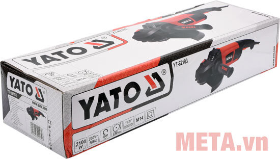 Máy mài cắt góc Yato YT-82103 2.100W - 230mm Máy mài cắt góc Yato YT-82103 2.100W - 230mm