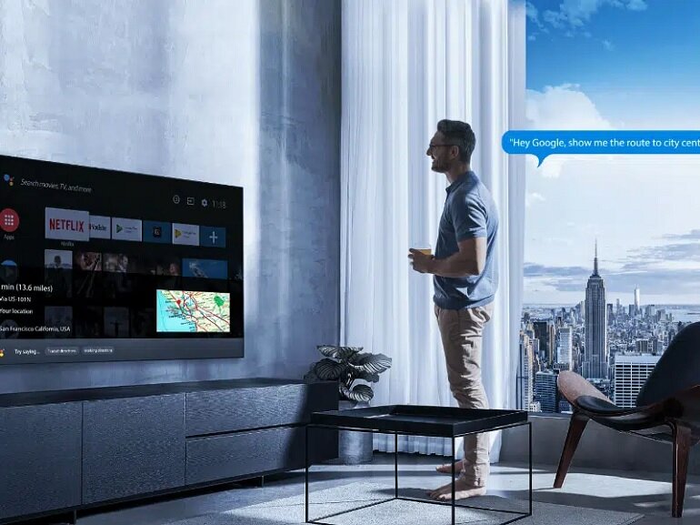 Android Tivi QLED TCL 4K 65 inch 65C728 tiện ích