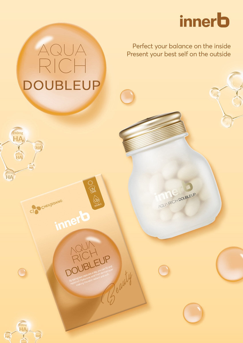 Thực Phẩm Bảo Vệ Sức Khỏe InnerB Aqua Rich DoubleUp
