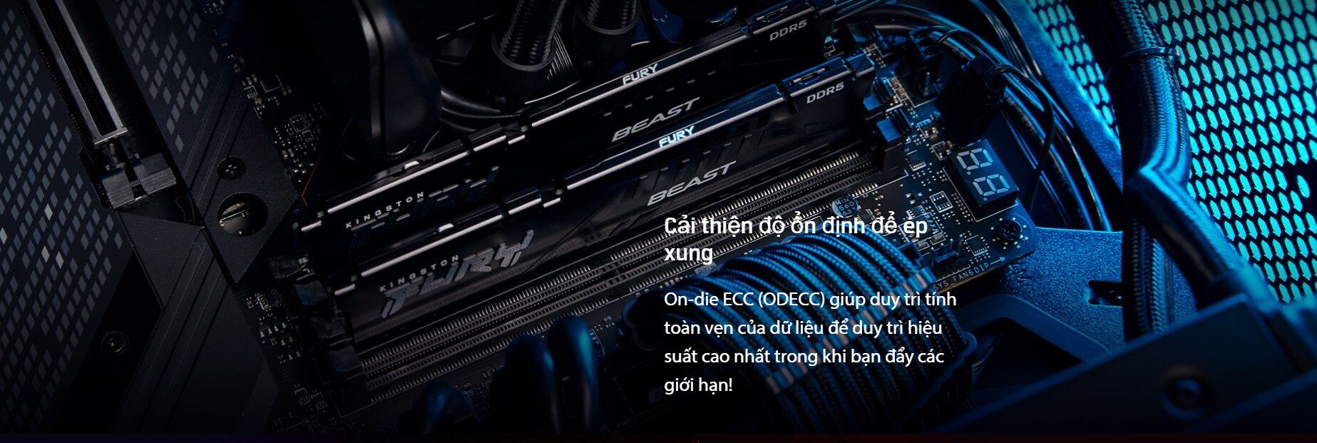 Ram Desktop Kingston Fury Beast ddr5