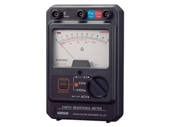 Đồng hồ đo điện trở đất Sanwa PDR302 Đồng hồ đo điện trở đất Sanwa PDR302