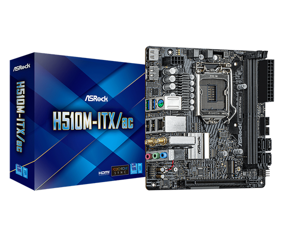 Mainboard Asrock H510M-ITX/ac (ảnh 1)