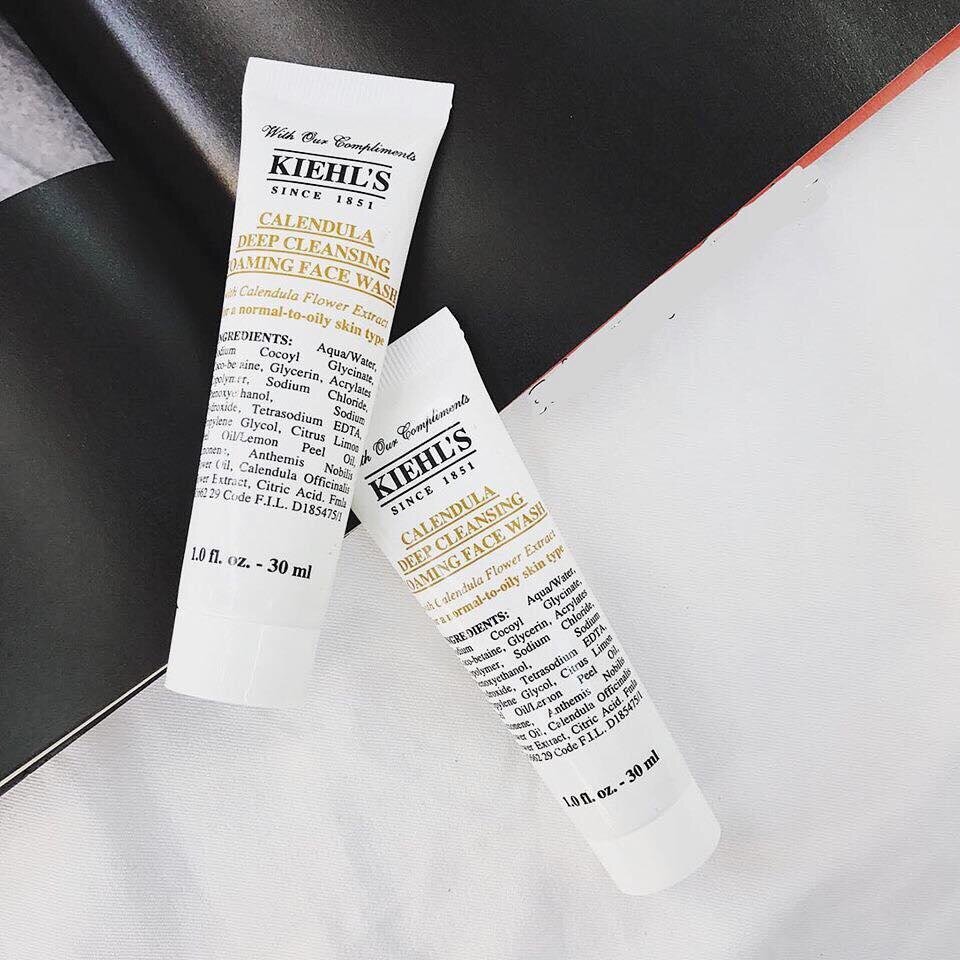 Sữa Rửa Mặt Kiehl's Calendula Deep Cleansing Foam Face Wash 30ml