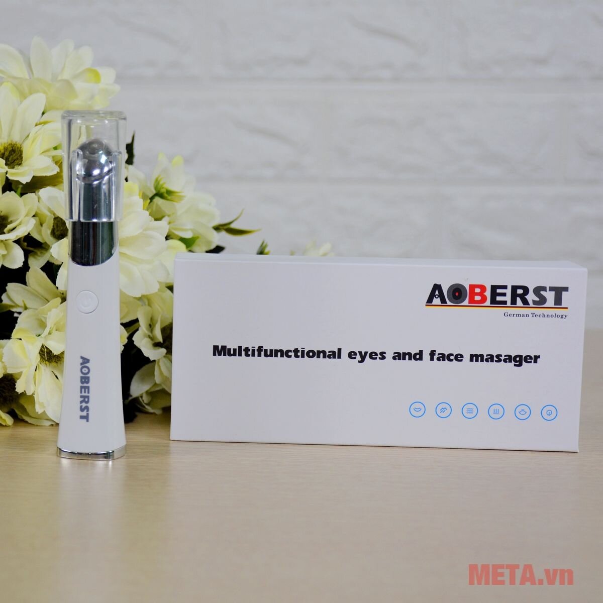 Máy massage mắt đa chức năng chống lão hóa giảm quầng thâm Aoberst