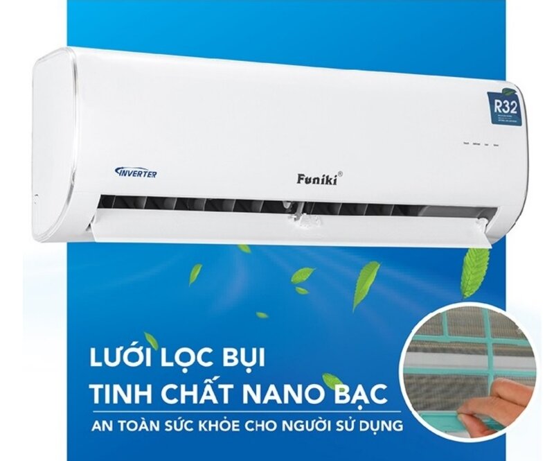 Điều hòa Funiki 9000 BTU Inverter 1 chiều HIC09MMC