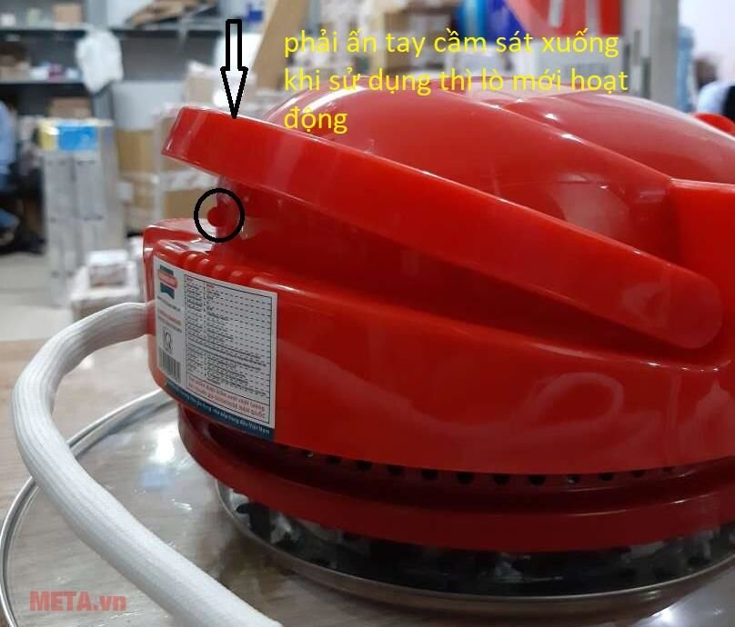 Lò nướng thủy tinh Sunhouse SH416 - 12 lít