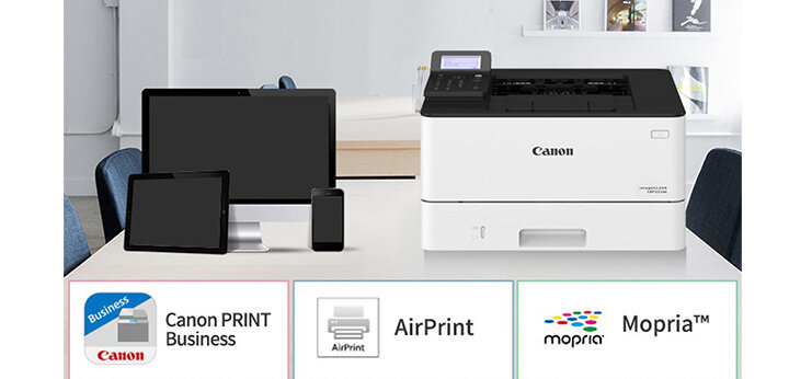 Máy in laser đen trắng Canon LBP 228X (In mạng - Wifi)