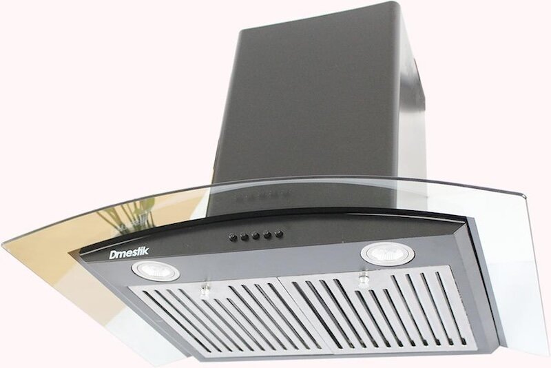 Máy hút mùi D’mestik TL4170 DMK thiết kế đèn LED tiện lợi