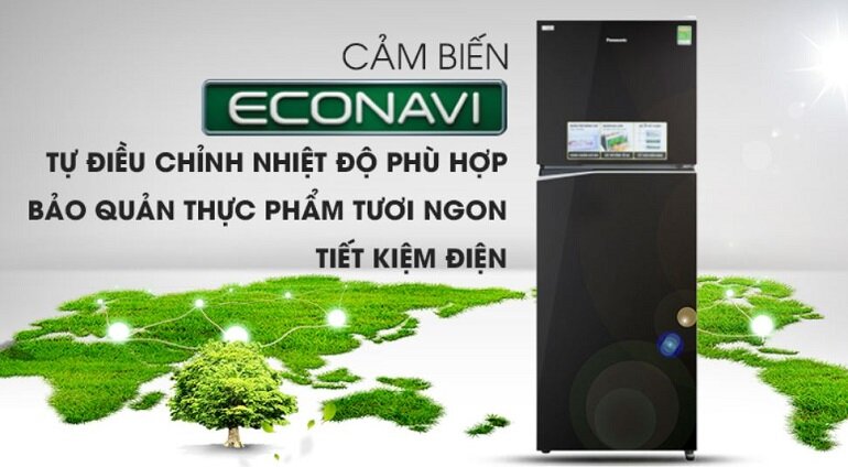 tủ lạnh Panasonic NR-BL351GKVN