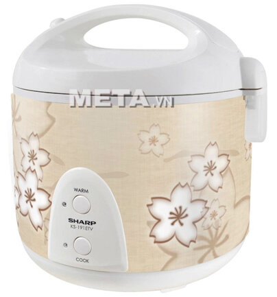 Nồi cơm điện Sharp nắp gài KS-191ETV-SB 1,8 lít Nồi cơm điện Sharp nắp gài KS-191ETV-SB 1,8 lít