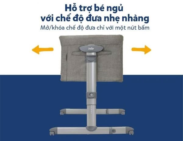 Joie Roomie Glide Foggy Gray