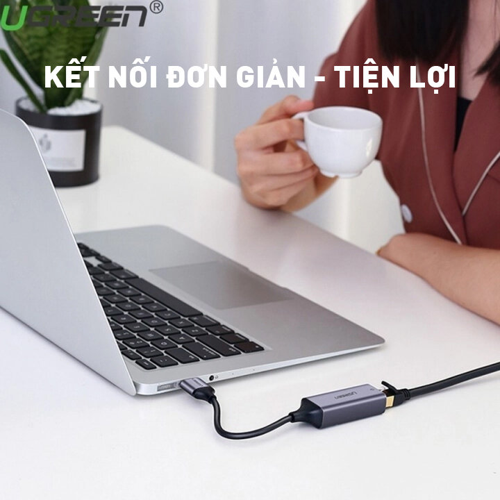 Cáp chuyển đổi từ USB 3.0 to Lan 10/100/1000 Mbps Ugreen 50922 (Vỏ hợp kim)