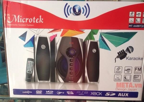 Loa vi tính Microtek MT668BT