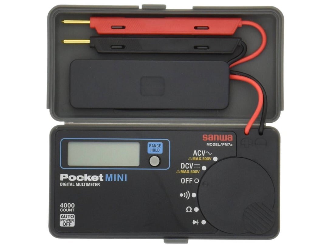 Đồng hồ vạn năng chỉ thị số Sanwa PM7A Đồng hồ vạn năng chỉ thị số Sanwa PM7A