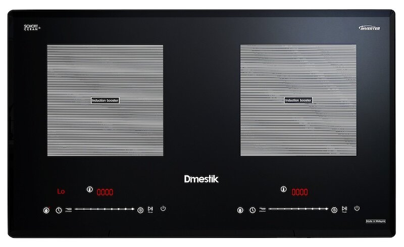 Bếp từ âm 2 vùng nấu Dmestik ML929 DKI sở hữu công suất mạnh mẽ, nấu ăn nhanh chóng