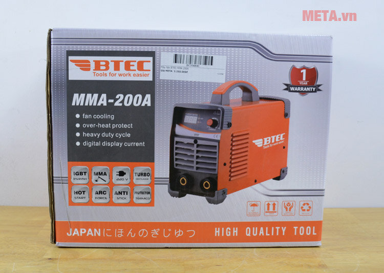 Máy hàn BTEC MMA 200A