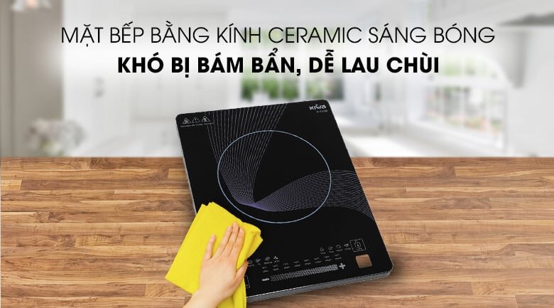 Hình ảnh bếp điện từ đơn Kiwa KI-131GB