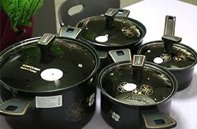 Bộ nồi Sunhouse Anod SHG1040