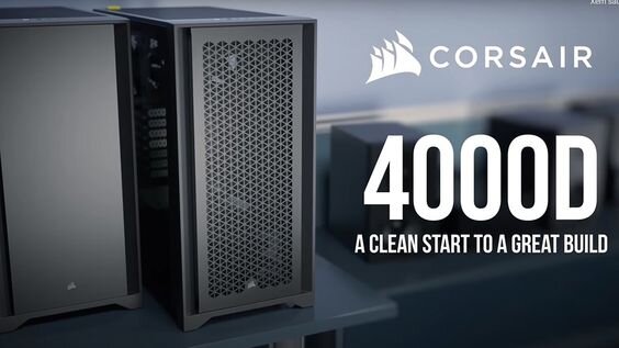 Corsair 4000D Airflow TG Black (Ảnh 1)