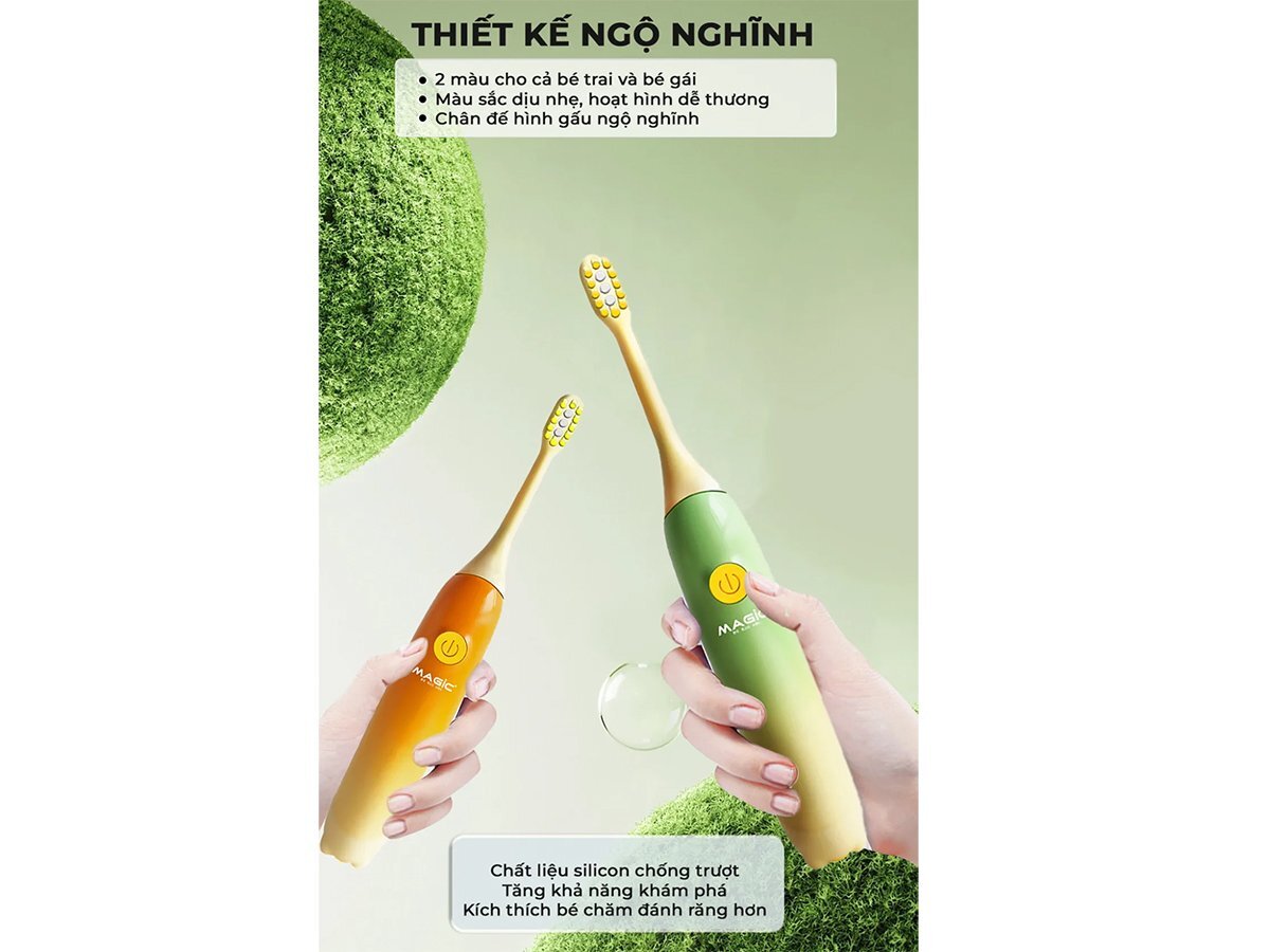 Bàn chải điện Magic KID-02