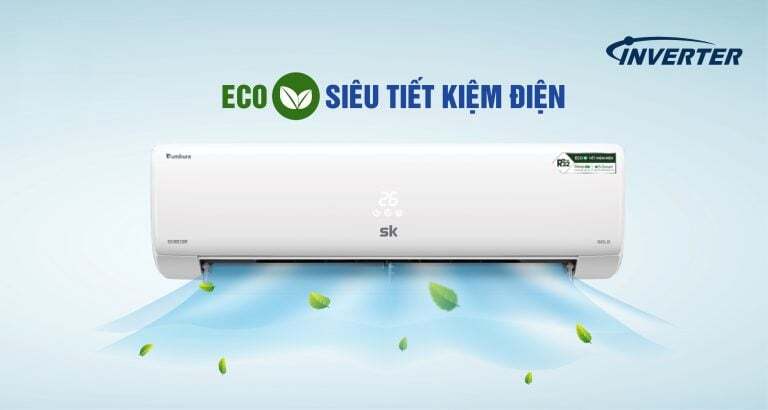 Điều hòa Sumikura 2 chiều 24.000BTU Inverter APS/APO-H240 Gold Điều hòa Sumikura 2 chiều 24.000BTU Inverter APS/APO-H240 Gold