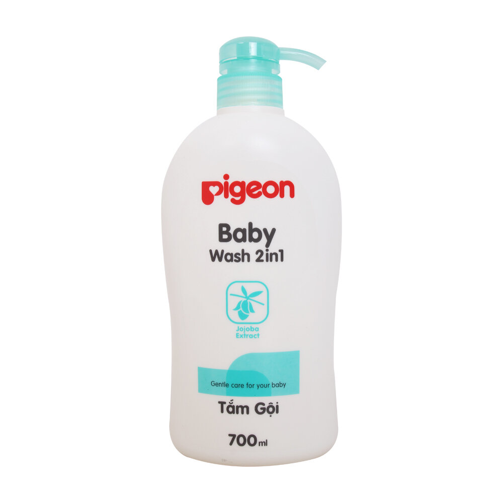  Tắm gội Pigeon 2 trong 1 tinh dầu Jojoba 700ml