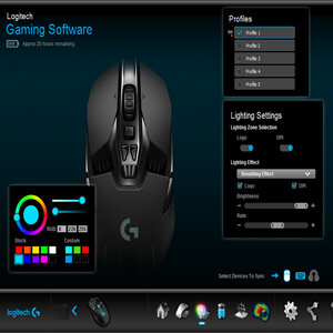 Chuột chơi game Logitech G903 LIGHTSPEED WIRELESS GAMING (USB-Wireless)
