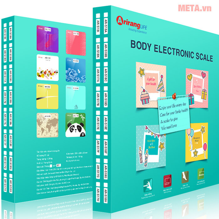 Cân sức khỏe ArirangLife AR-S18H Cân sức khỏe ArirangLife AR-S18H