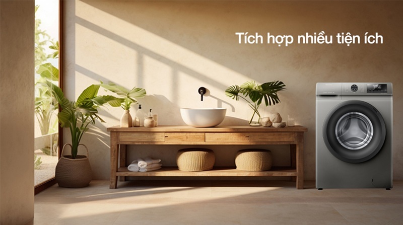 Máy giặt Hisense inverter 8.5 kg WFQP8523BT 4 Máy giặt Hisense Inverter WFQP8523BT