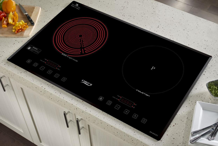 Bếp đôi từ - hồng ngoại Chef's EH-MIX321 3400 W