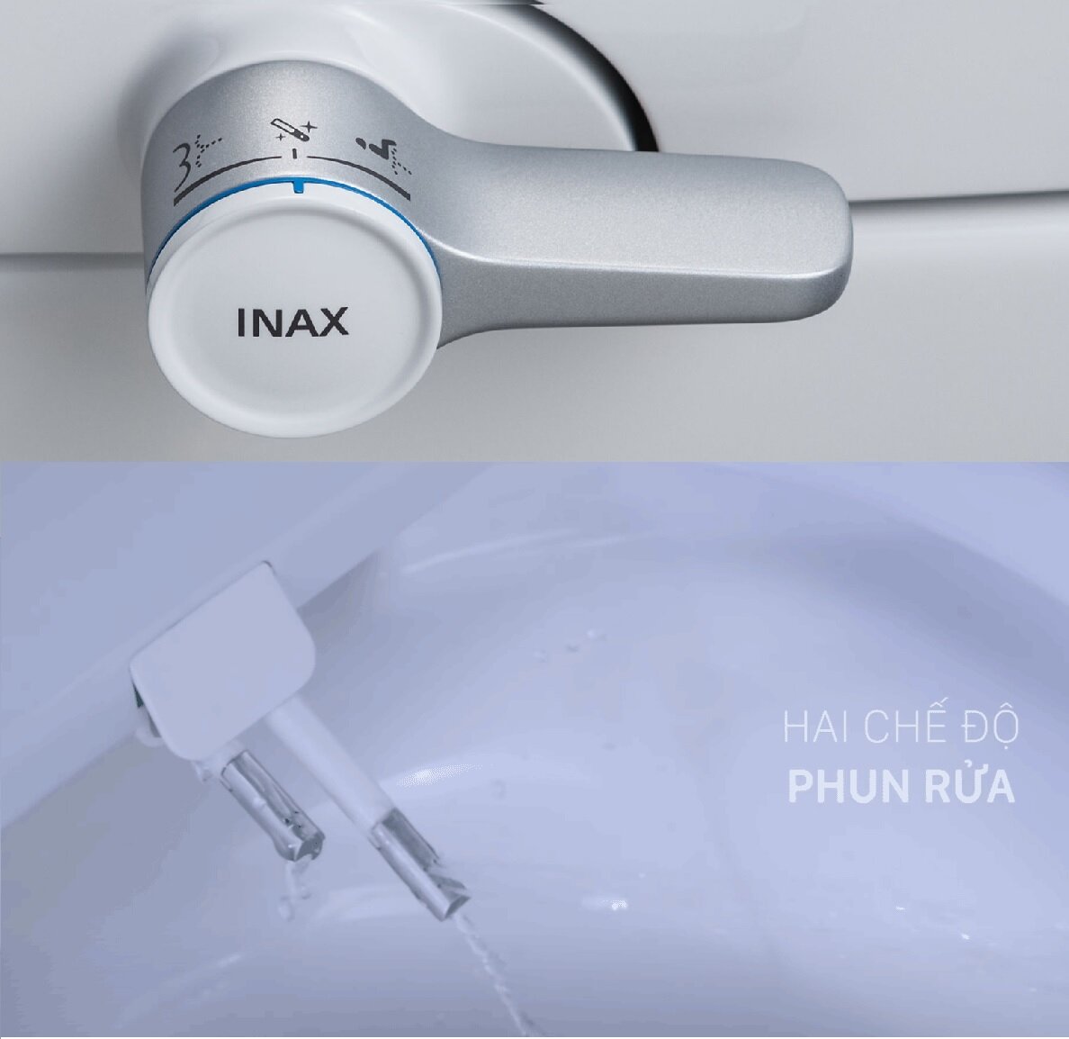 Tích hợp nắp rửa cơ CW-S32VN