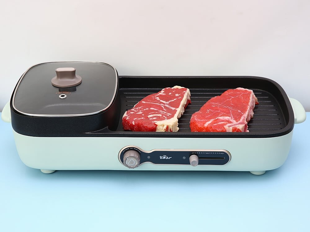 Hình ảnh bếp lẩu nướng đa năng Bear DKL-C15G1