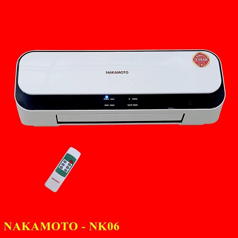 Máy sưởi gốm treo tường Nakamoto NK06