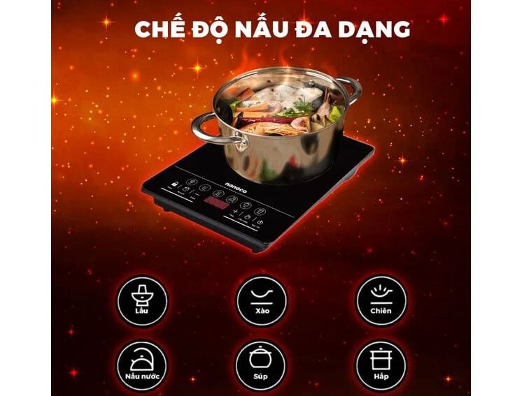 Nanoco NICY660 có nhiều chế độ nấu tự động Nanoco NICY660