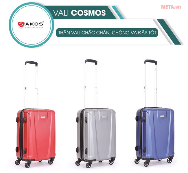 Vali nhựa Sakos Cosmos Z26 26 inch