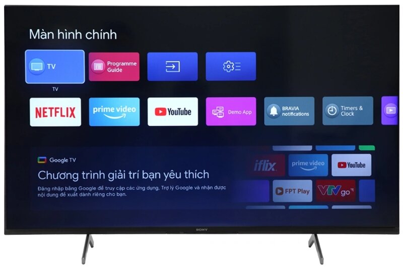 Android Tivi Sony 55 inch 4K KD-55X85J