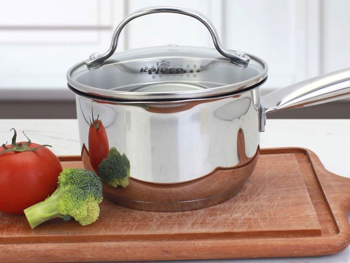 Quánh inox Kalpen có đường kính 14cm Quánh inox Kalpen