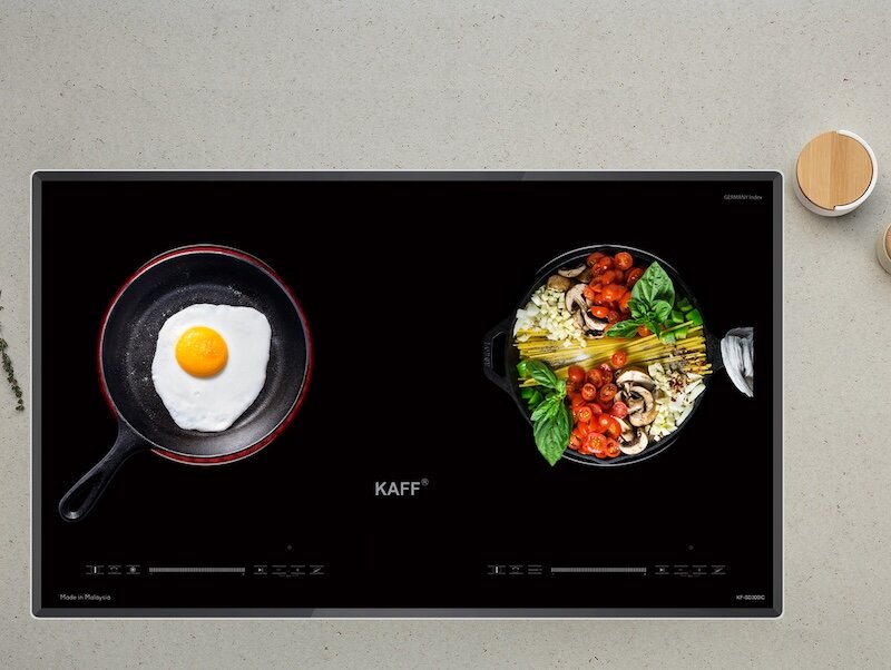 Bếp điện từ đôi Kaff KF-SD300IC được trang bị hệ thống an toàn