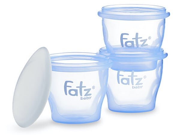 Hình ảnh bộ cốc trữ thức ăn dặm Fatzbaby FB0010N Hình ảnh bộ cốc trữ thức ăn dặm Fatzbaby FB0010N