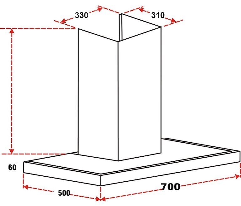 Máy hút mùi Dusler DHL-766